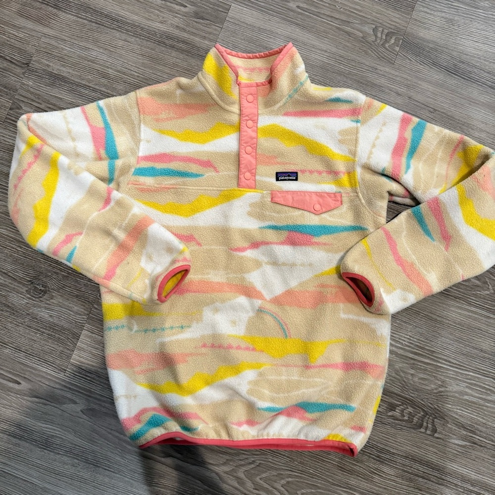 Patagonia Synchilla Fleece Pullover Youth XXL 14 | Multicolor | Teen / Petite